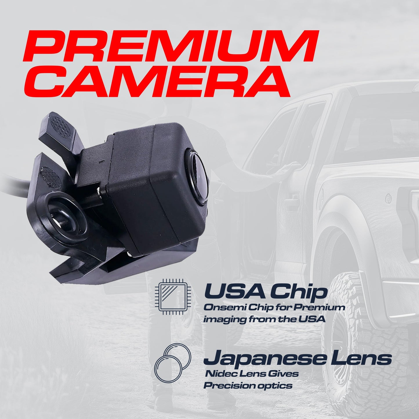 Backup camera for Express Van / Savana (2013-2021), Master Tailgaters, black housing on Tampa Home & Garden Store