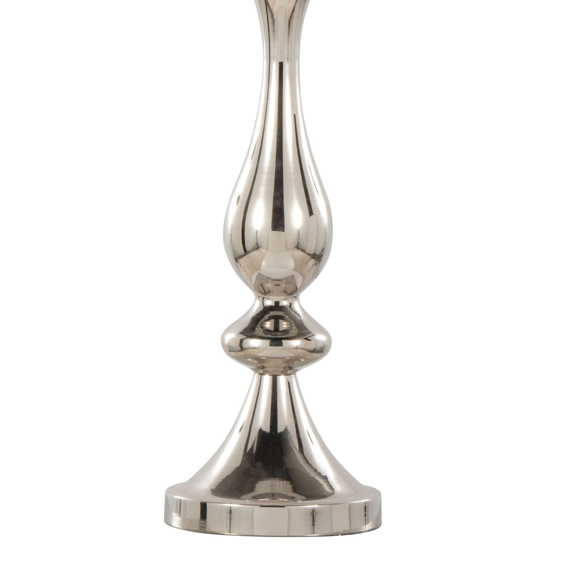 Topaz Contemporary Table Lamp base in polished chrome by HouseOfZazla on Tampa Home & Garden Store