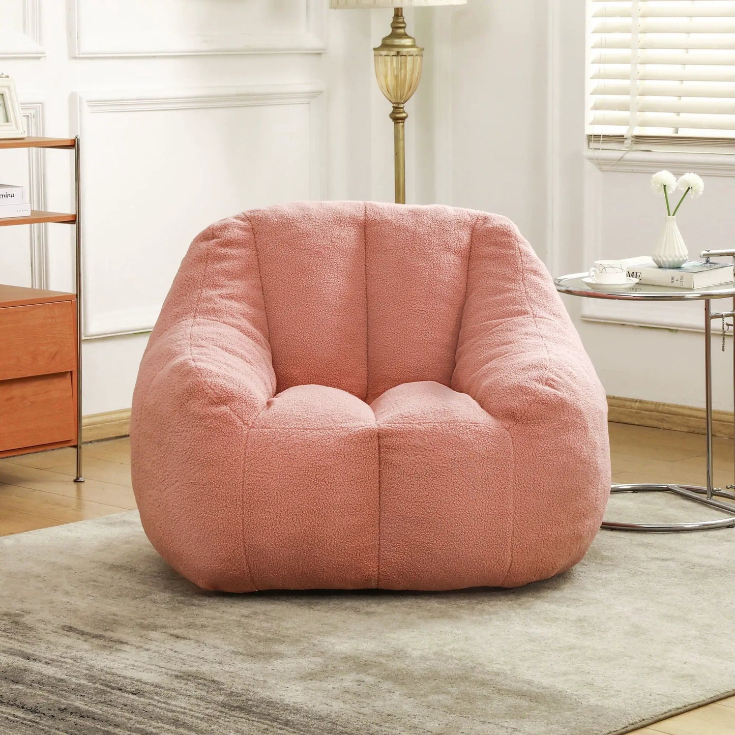Comfy Bean Bag Chair with Memory Foam Filler