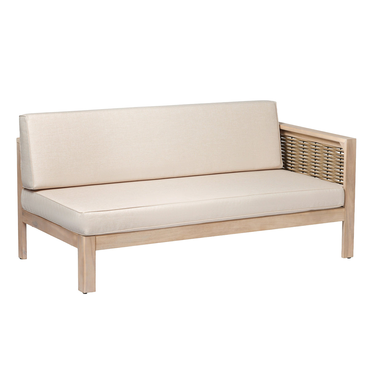 Premium Emir Acacia 4 Seater Sofa for Patio
