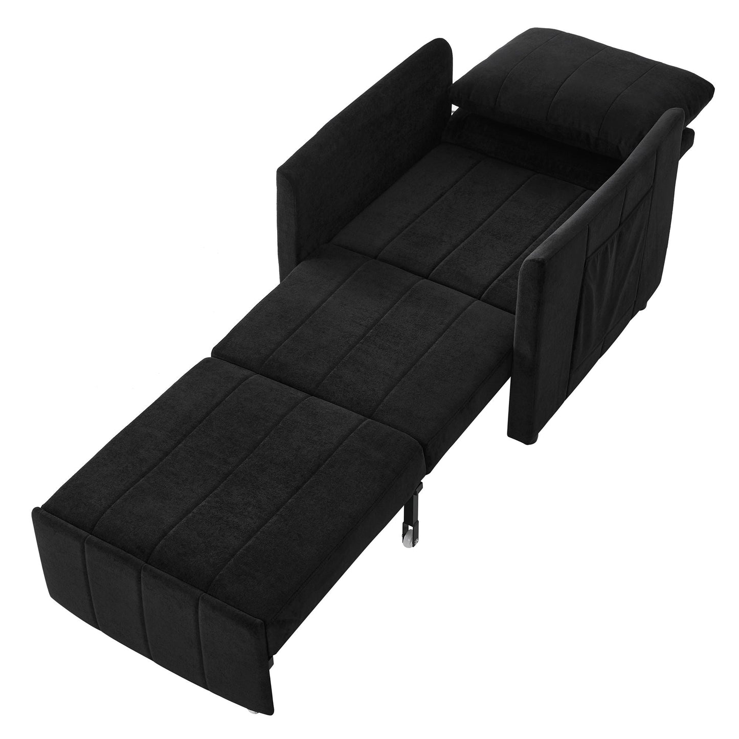 Convertible Sleeper Sofa and Storage Pockets