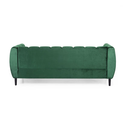 Miranda Velvet 3-Seater Sofa With a Luxe Look