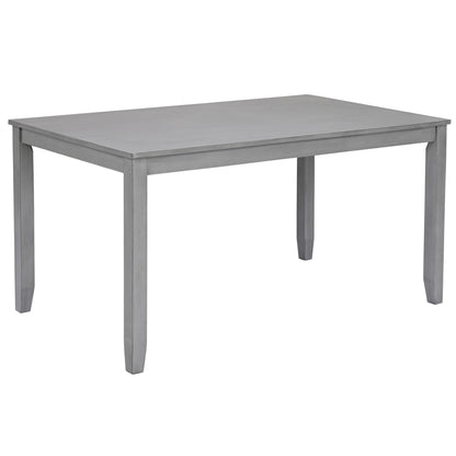 Wooden Dining Table With Four Chairs And Bench