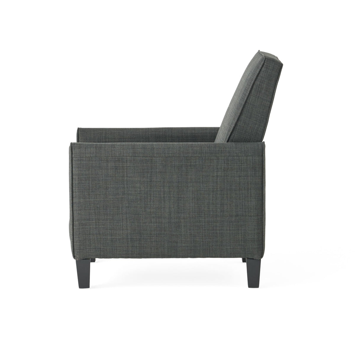 Upholstered Push Back Recliner Chair and Lounge