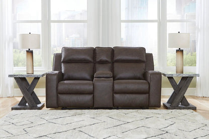 Lavenhorne Double Reclining Loveseat Granite