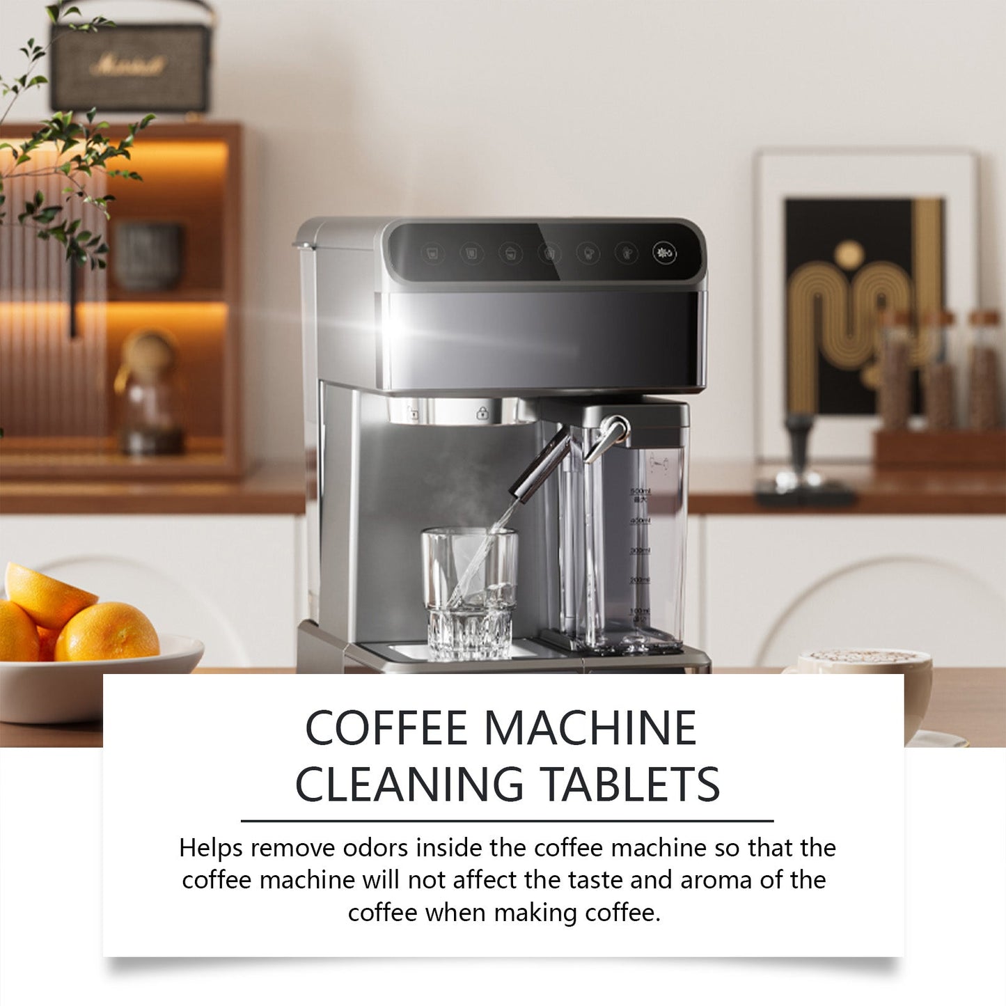 Coffee Machine Cleaning Sheet, Clean Coffee Machine Filter To Remove Dirt Stains Maintenance Refurbished Cleaning Sheet - Tampa Home & Garden Store