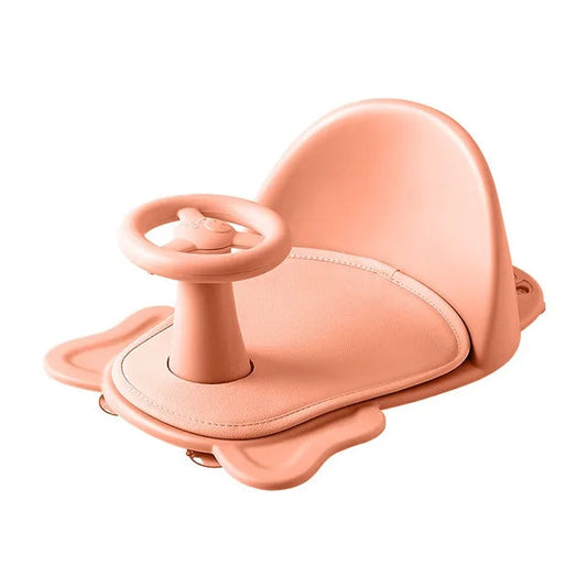 Baby Bath Seat With Backrest and Anti Slip Pad