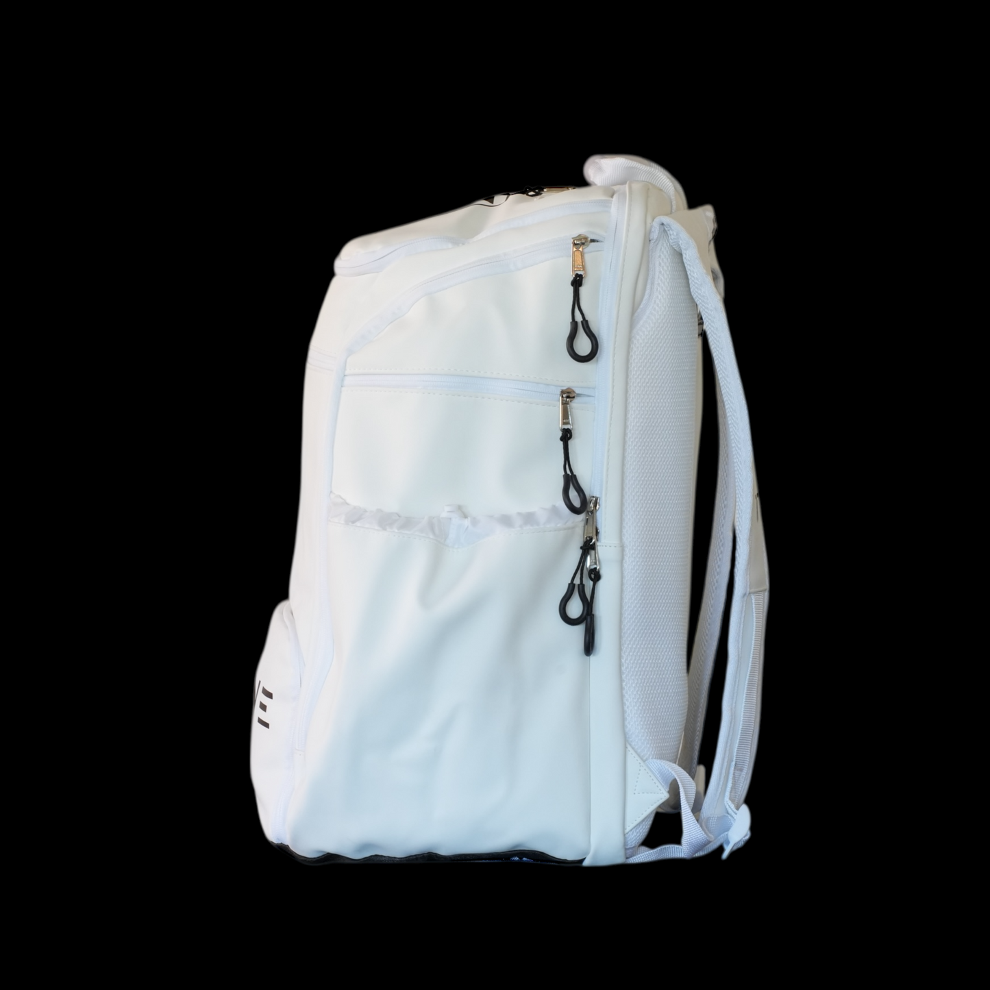 Thrive Elite Hybrid Tour Backpack white pickleball bag with zip pockets and padded strap on Tampa Home & Garden Store