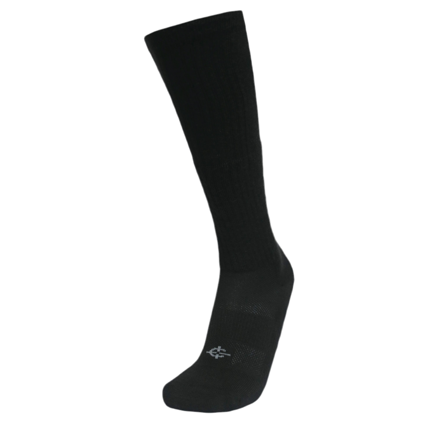 Wool BEAST OTC over-the-calf sock black knee-high tactical sock with Covert Threads logo on Tampa Home & Garden Store