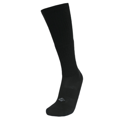 Wool BEAST OTC over-the-calf sock black knee-high tactical sock with Covert Threads logo on Tampa Home & Garden Store