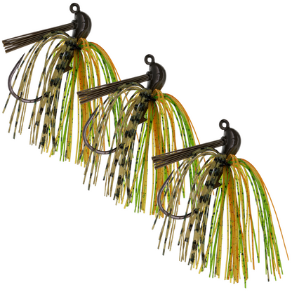 Reaction Tackle Lead Flipping Jigs- 3-PACK - New