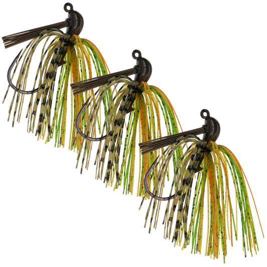 Reaction Tackle Lead Flipping Jigs- 3-PACK - New
