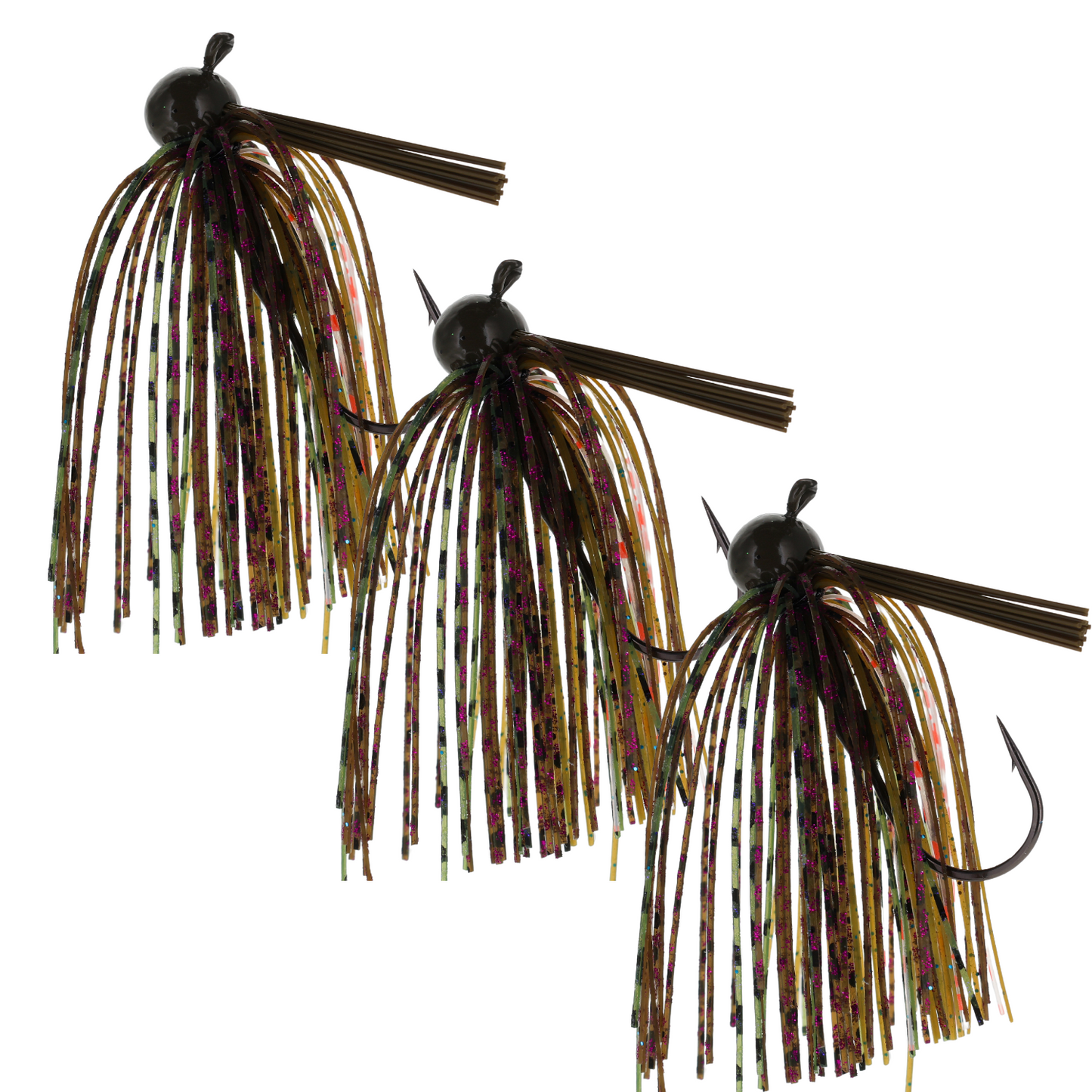 Leurres de football américain Reaction Tackle Lead Jigs, lot de 3 - Neufs
