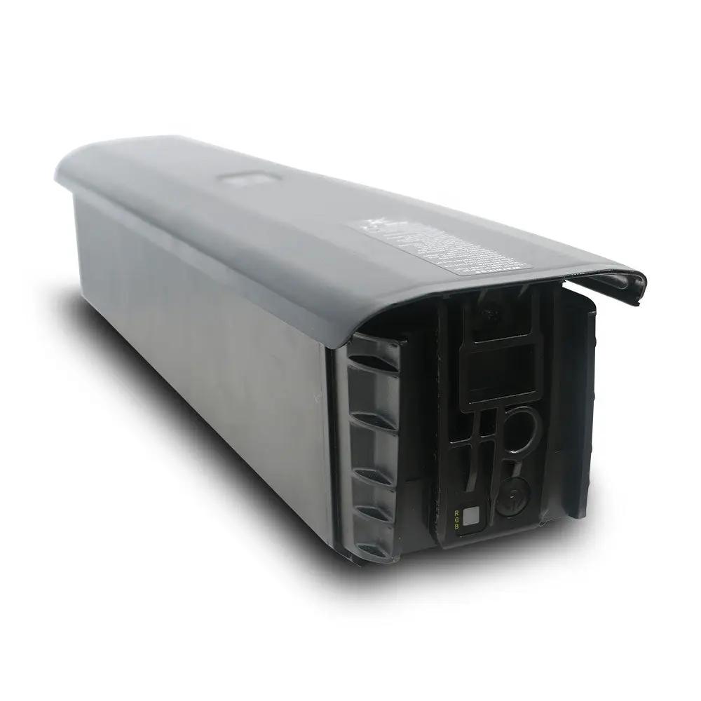 EUNORAU Specter Ebike replacement battery in gray housing with black end cap on Tampa Home & Garden Store