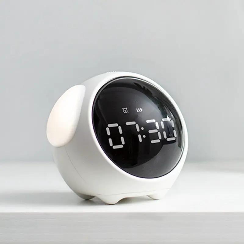 Kids Alarm Clock with Night Light Bluetooth