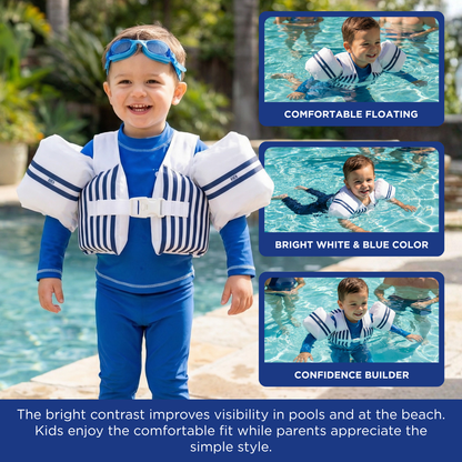 Baby Floating Jacket With Sleeves for Water Play