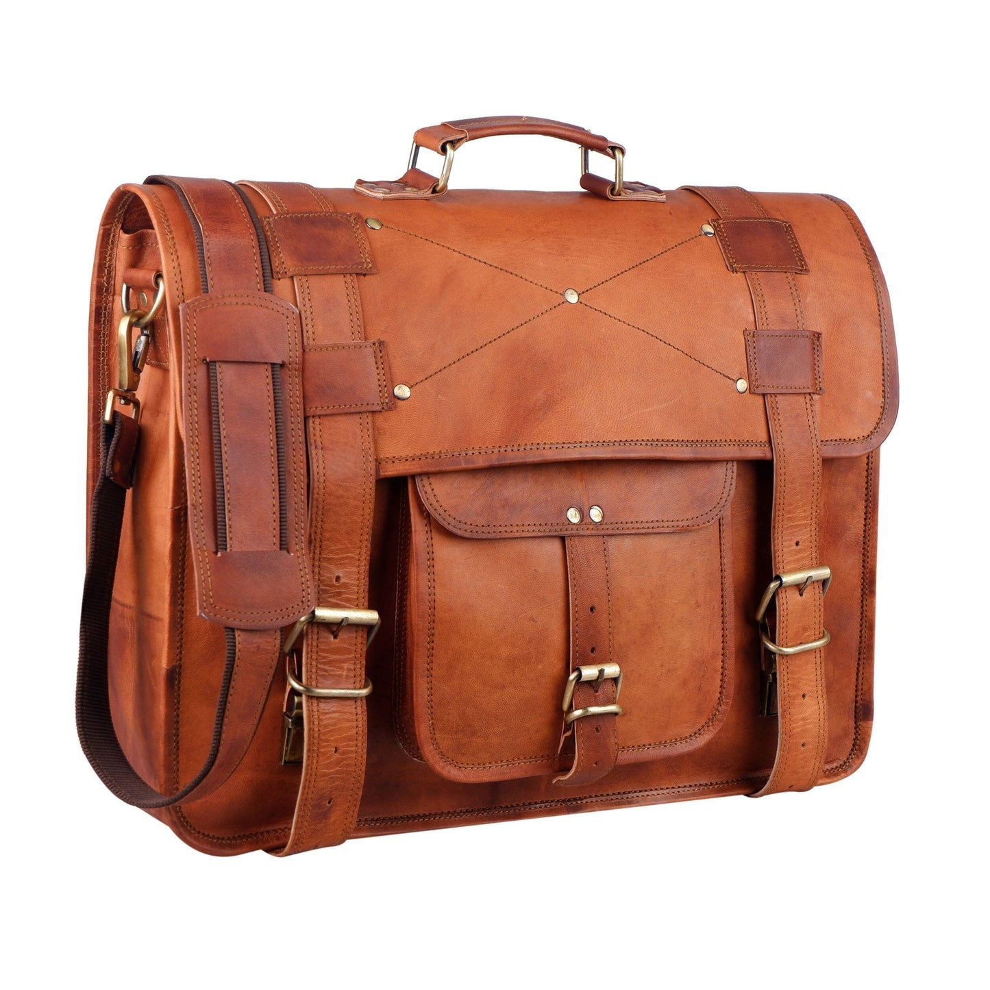 The Griffin Crossbody Messenger - Tampa Home & Garden Store