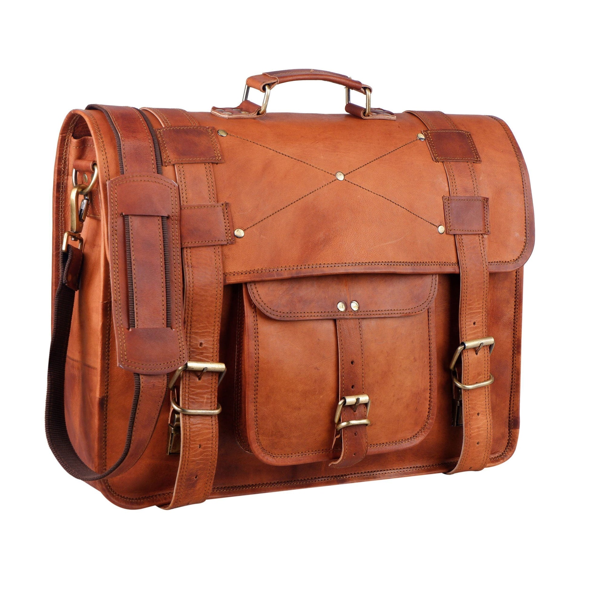 The Griffin Crossbody Messenger - Tampa Home & Garden Store