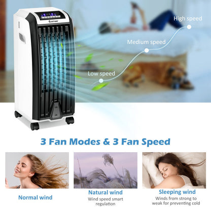 Enfriador de aire doméstico con temporizador