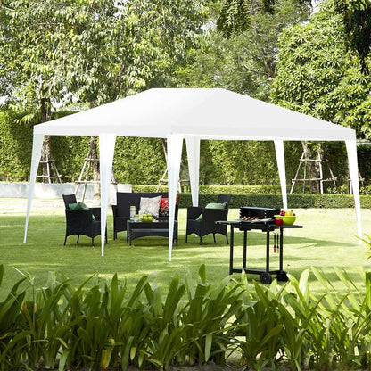GemGear 10x20 ft white canopy tent with 6 sidewalls and carry bag outdoor party setup on Tampa Home & Garden Store
