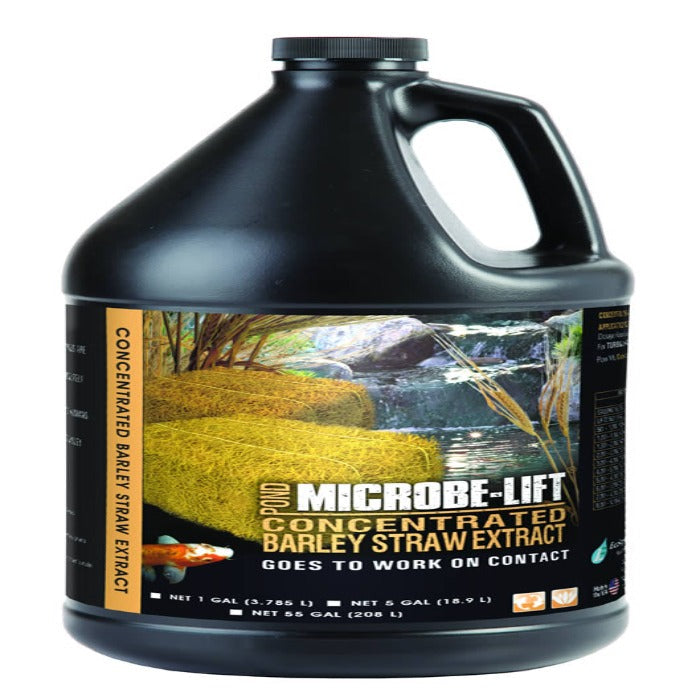 Microbe-Lift concentrated barley straw extract liquid in black 1 gal jug by Rivendell Distribution on Tampa Home & Garden Store
