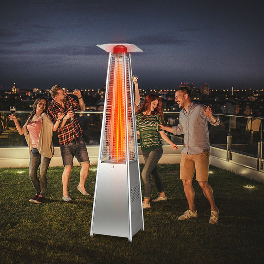 42000 BTU Pyramid Patio Heater with Wheels - Tampa Home & Garden Store