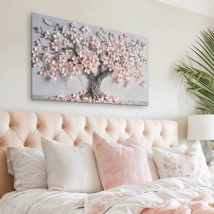 Pastel Blossom Awakening Wall Art for Home Decor