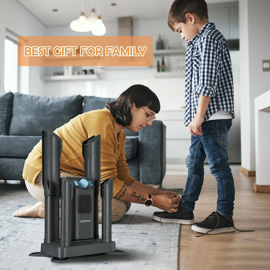 Electric Shoe Boot Dryer 4 Shoes with 180 Mins Timer Ozone Disinfection - Tampa Home & Garden Store