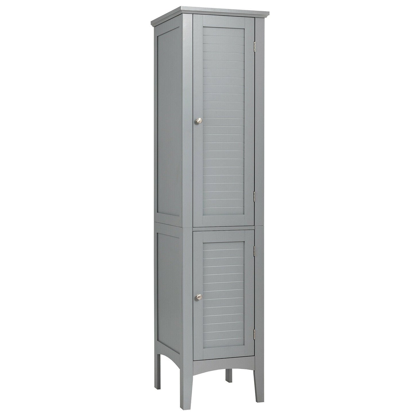Armario de almacenamiento de baño independiente para cocina y sala de estar - Negro