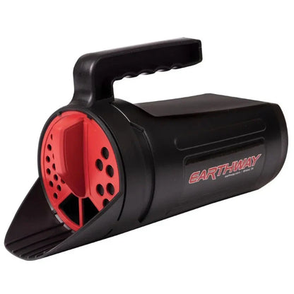 Earthshaker Hand Spreader handheld garden tool with black body and red dial Rivendell Distribution on Tampa Home & Garden Store