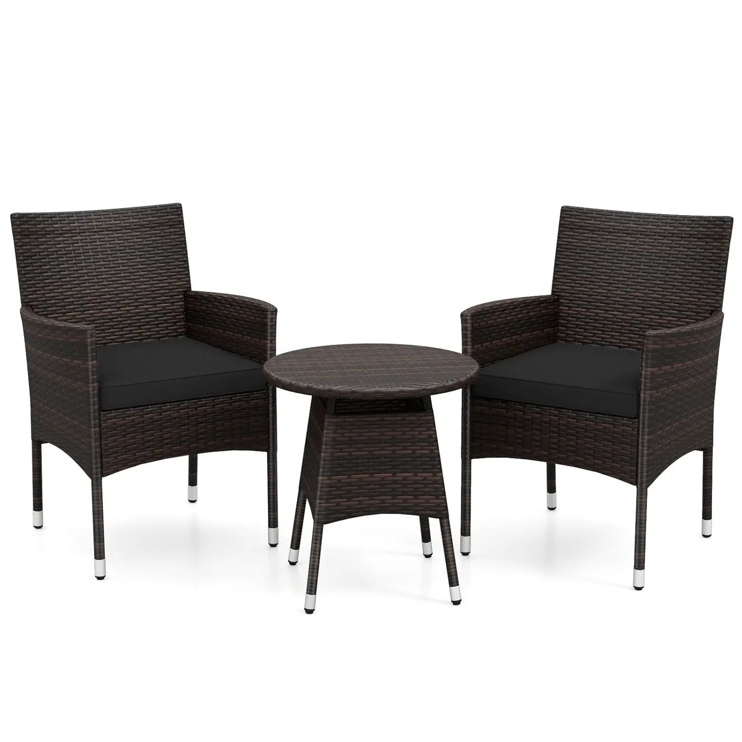 3 Piece Patio Furniture Set Bistro For Porch