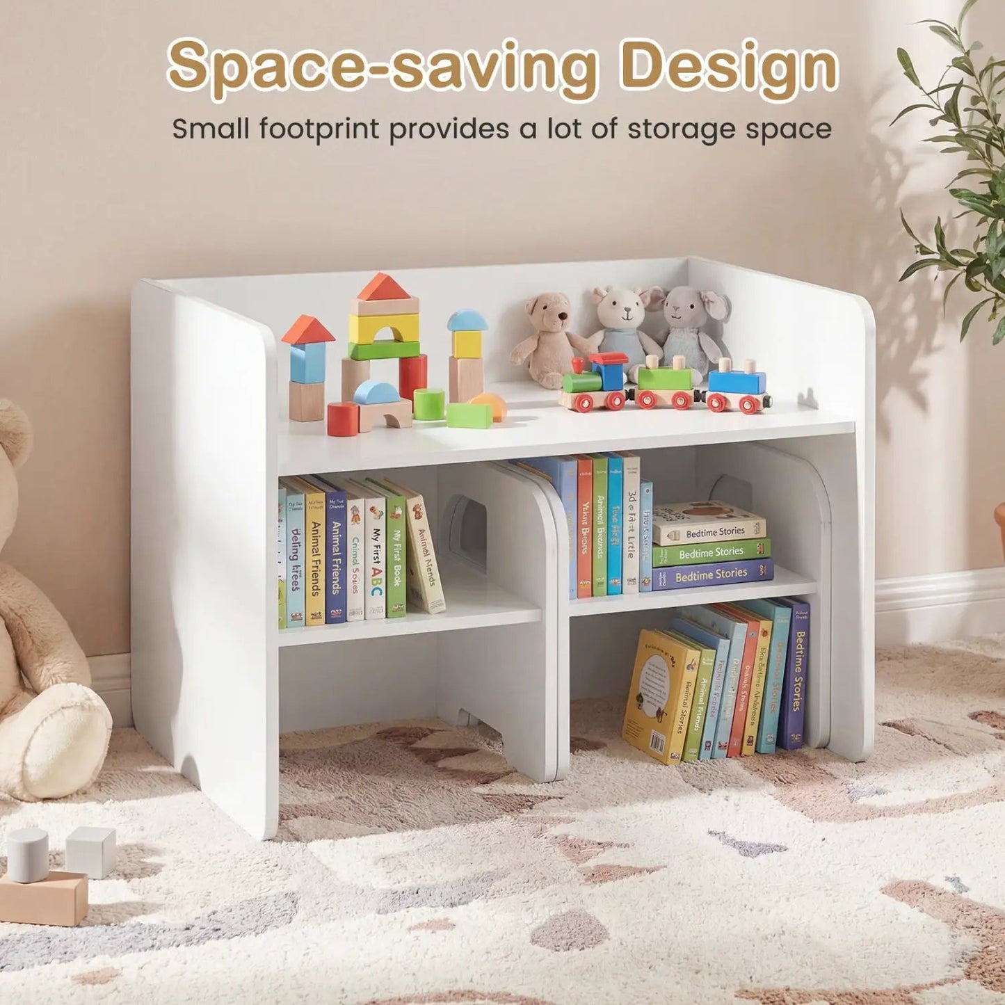 Kids Table and Chair Set with Space Saving Design