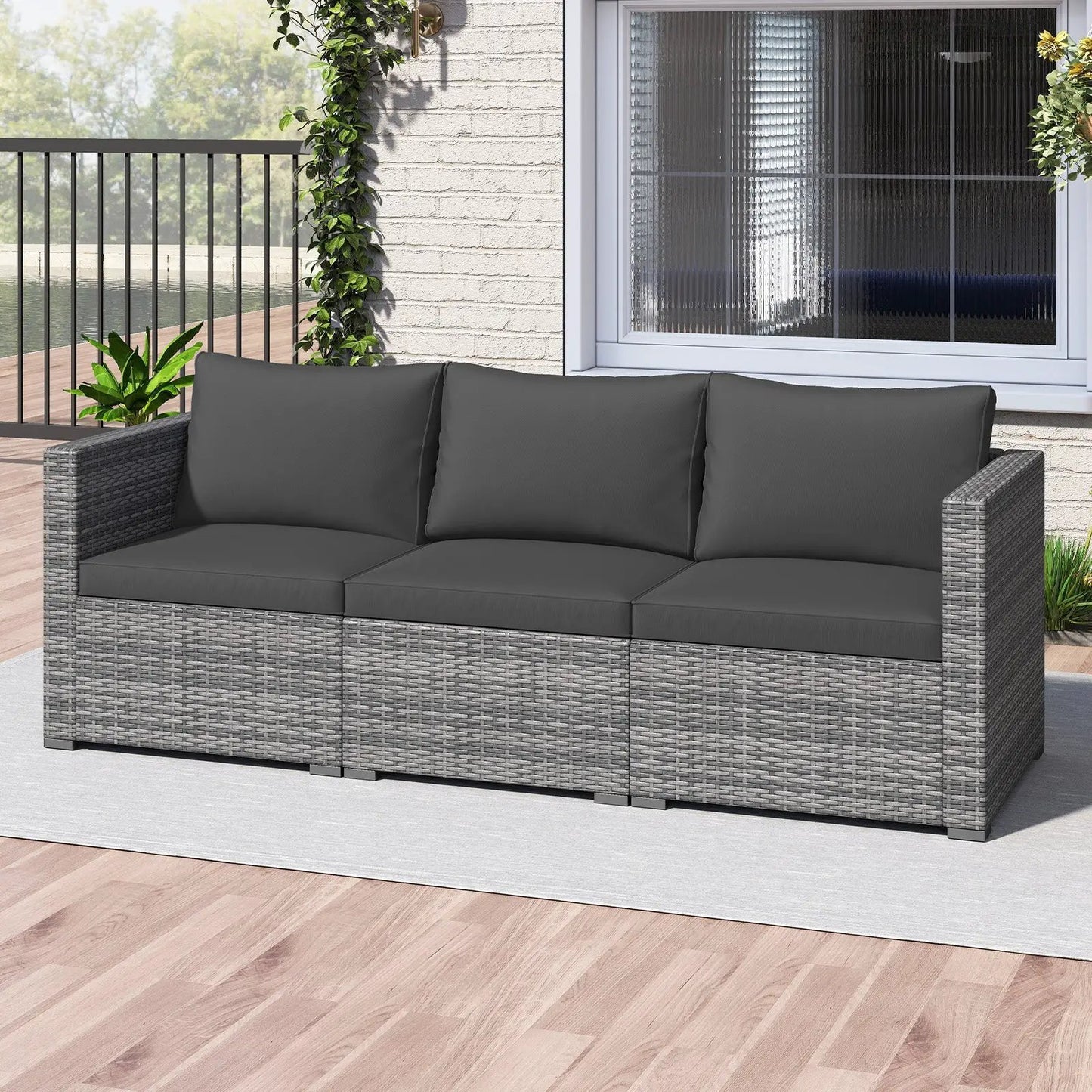 Counter Height Dining Table Set with Power Outlet
