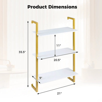 Three Tier Floating Shelf for Kitchen and Living