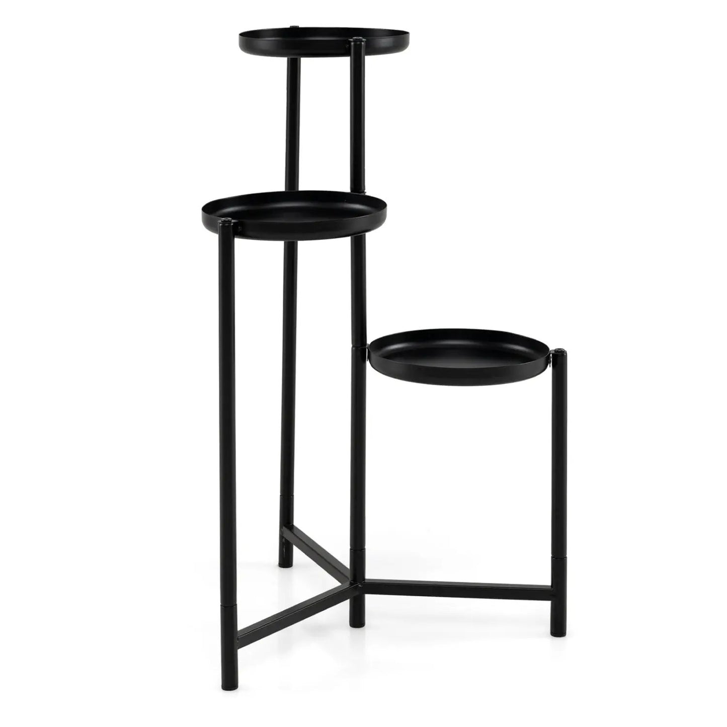 Three Tier Metal Plant Stand Corner Flower Pot