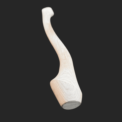 Axe handle Whiskey River Art and Trading Premium Heritage 28in, natural wood curved grip on Tampa Home & Garden Store