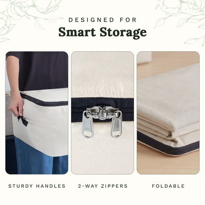 Canvas Storage Bags With Handles for Comforters