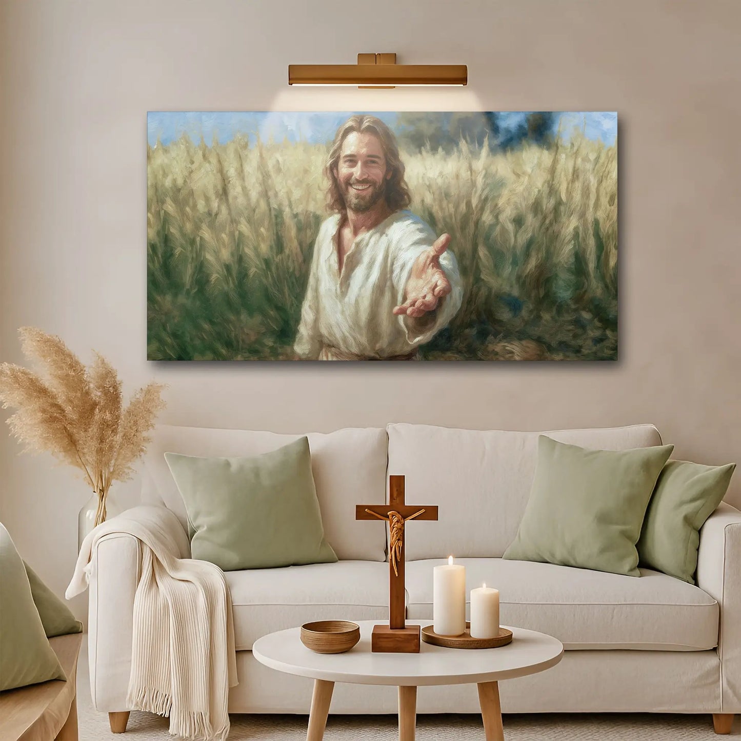 Savior's Invitation Faith Wall Art III Canvas
