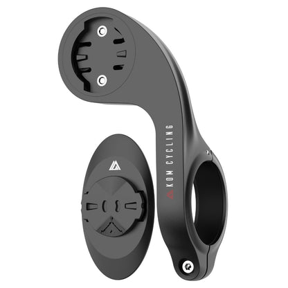 Phone Mount Bundle by KOM Cycling, two-piece phone adapter and bike mount in dark gray on Tampa Home & Garden Store