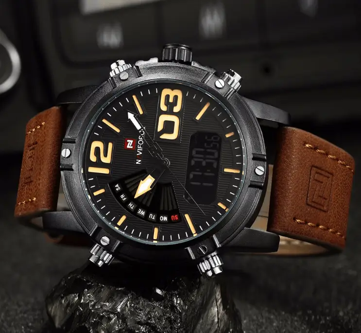 Men's Digital Analog Watch Multifunction