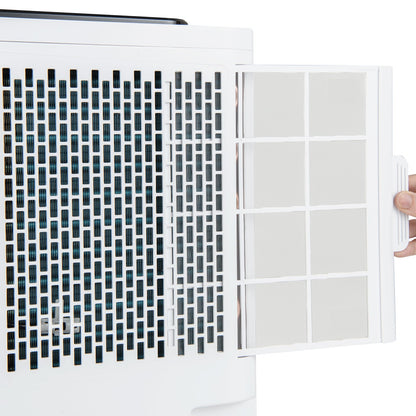 Aire Acondicionado Portátil 3 en 1 de 8000 BTU con Control Remoto - Blanco