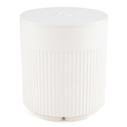 Umbrella base white ribbed plastic with top fill cap and 2in pole hole DirectDeals on Tampa Home & Garden Store