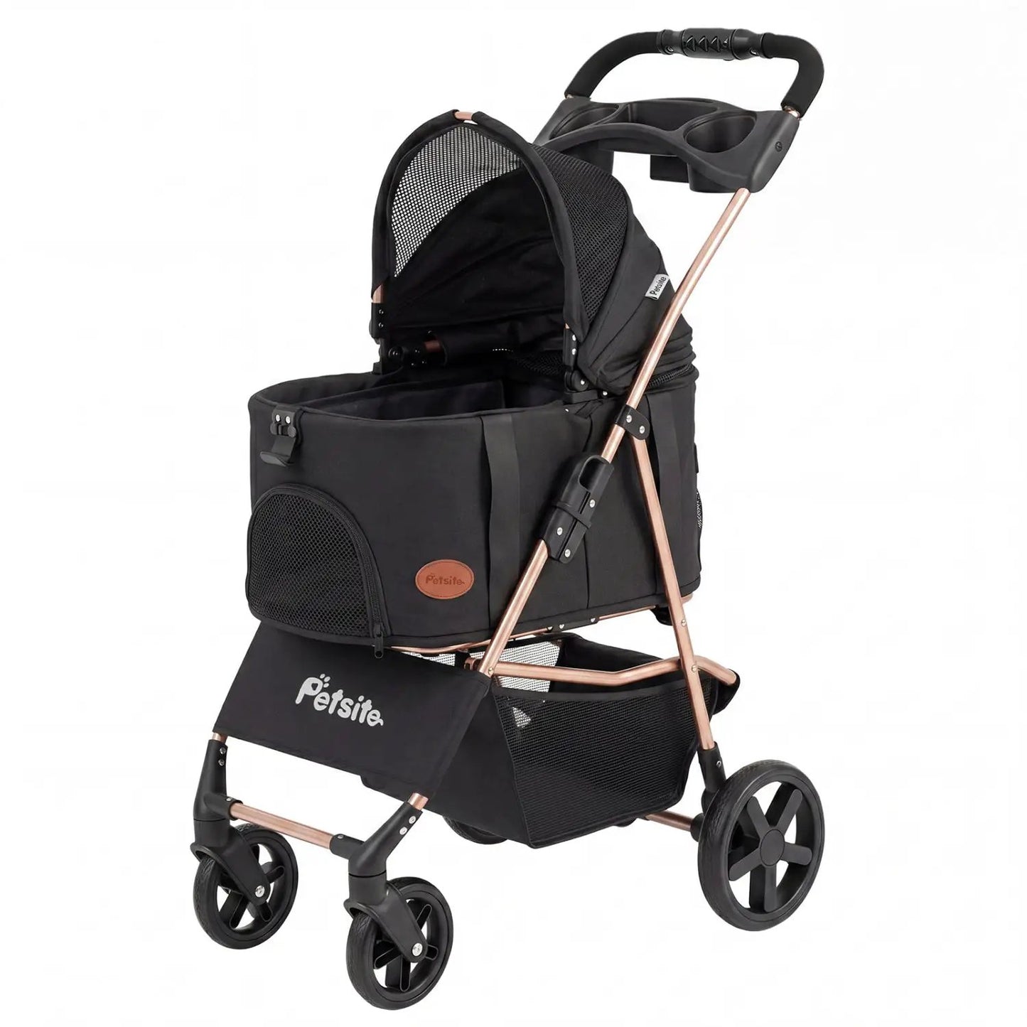 Three In One Foldable Pet Stroller For Small Dogs