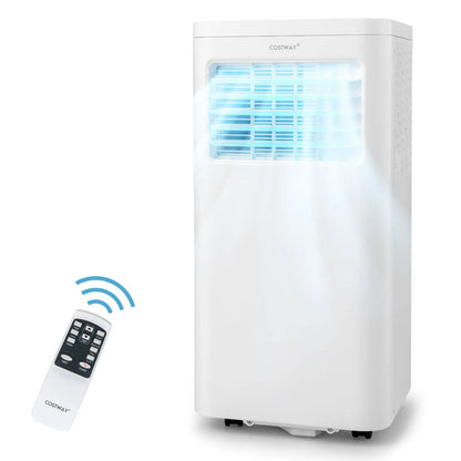 X-Pro 35000 BTU 3-Zone mini split AC with heat pump, white Costway unit and 1 remote on Tampa Home & Garden Store