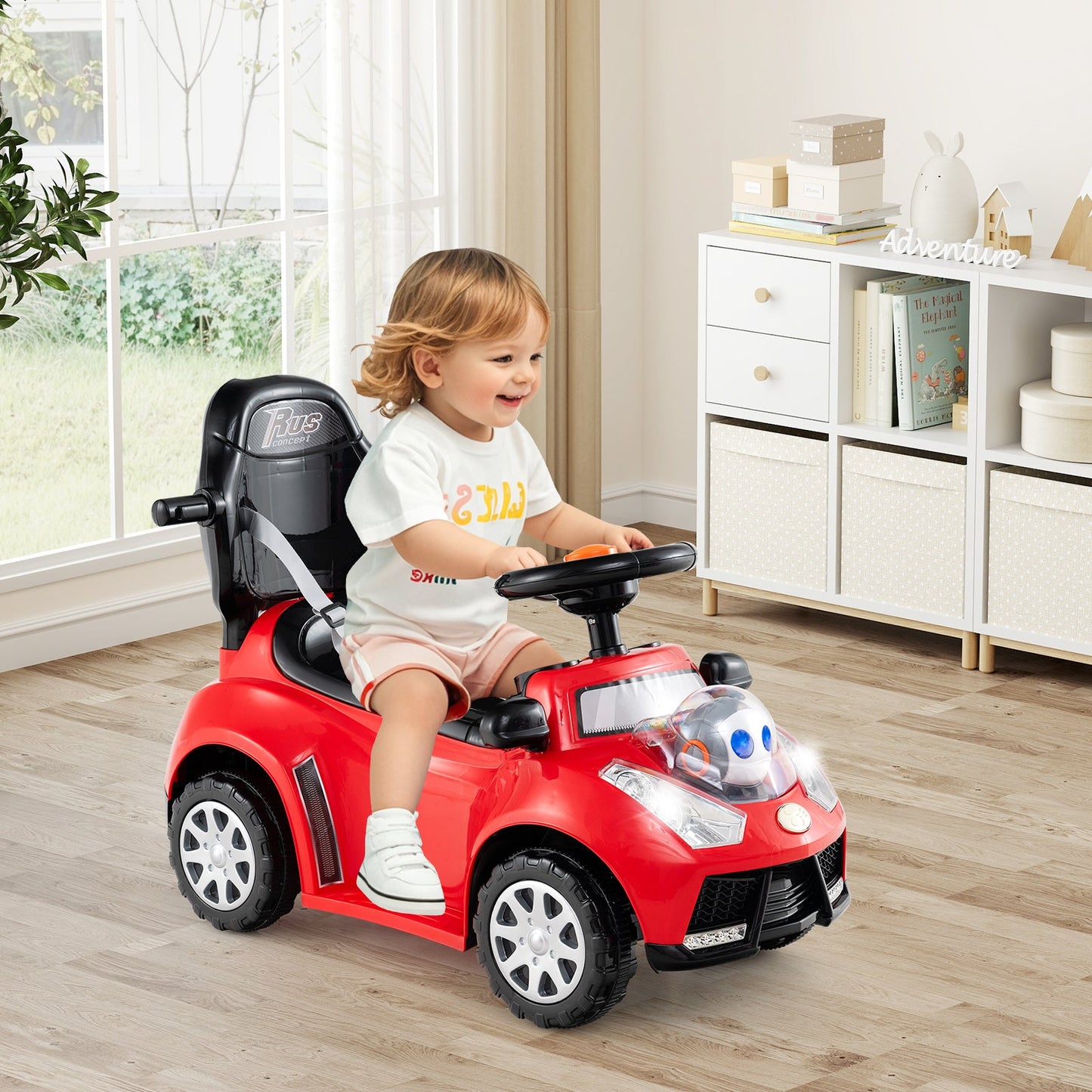 3 in 1 Push Car for Toddler Stroller Sliding Walking Car for Boys and Girls