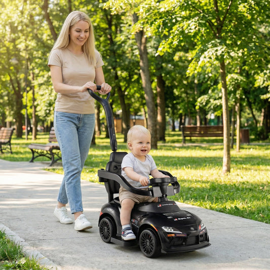 3-in-1 Toyota Licensed Foot-to-Floor Stroller Sliding Walking Toy - Tampa Home & Garden Store