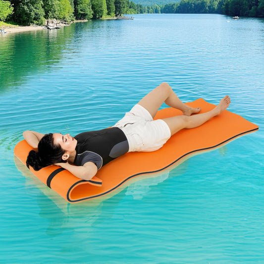 3-layer Tear-resistant Relaxing Foam Floating Pad - Tampa Home & Garden Store