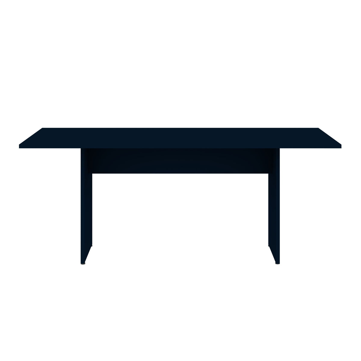Nomad Dining Table dark navy Protouch wood-grain finish by HouseOfZazla, modern dining table on Tampa Home & Garden Store