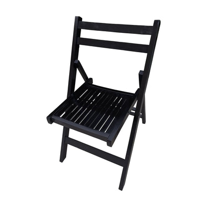 Solid Wood Foldable Event Chair Set of 4
