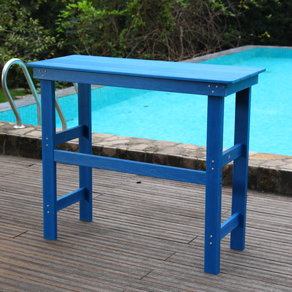 Heavy Duty HDPE Outdoor Dining and Bar Table